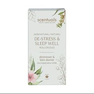 5/$25 SALE! Scentuals De-Stress & Sleep Well Roll-On Duo